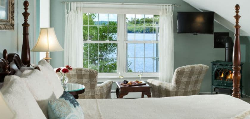 sugarloaf mountain room with a view of tripp lake