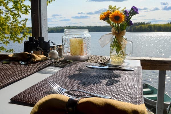 Proposing In Maine Dinner