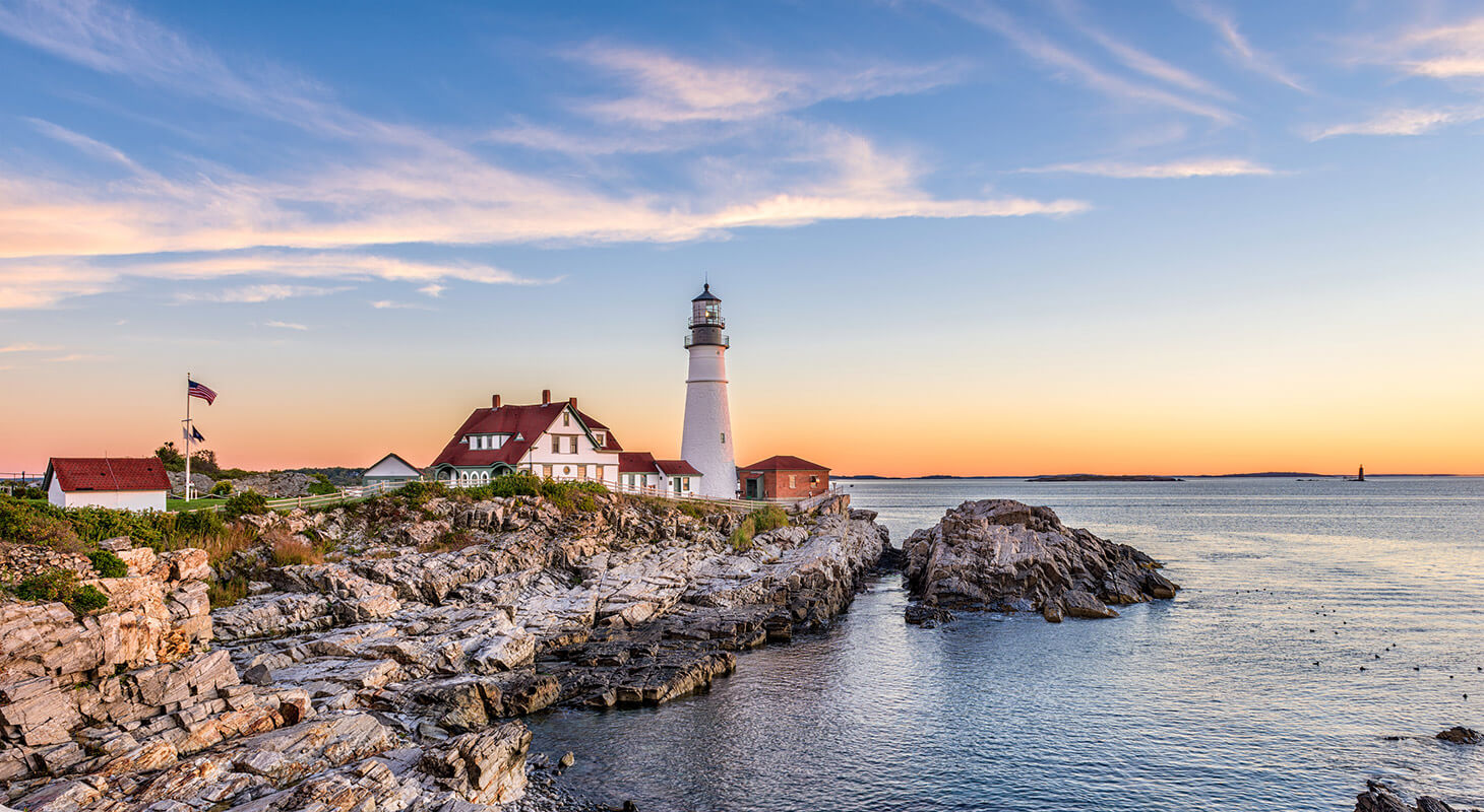 Lighthouse in Portland, Maine