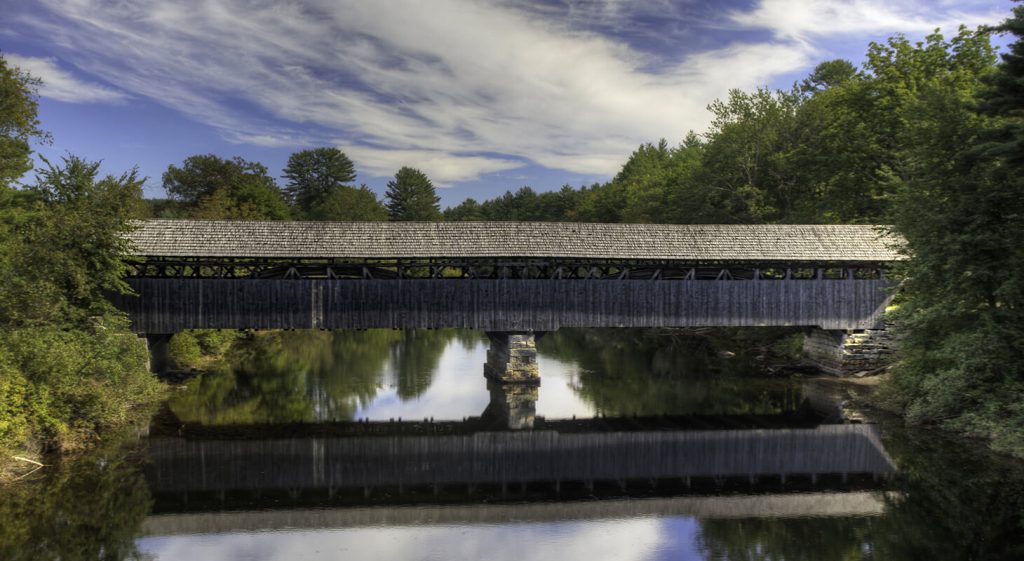 3 Authentic Covered Bridges in Maine :: Sightseeing on the East Coast