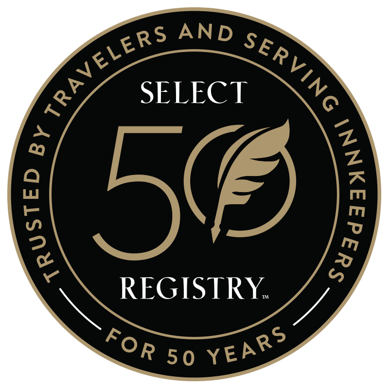 Select Registry 50th Anniversary Logo