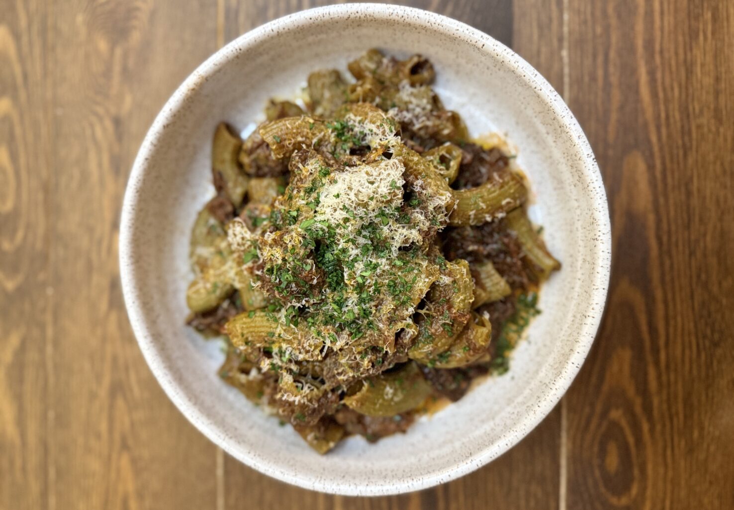 A picture of the Short Rib & Beef Ragu