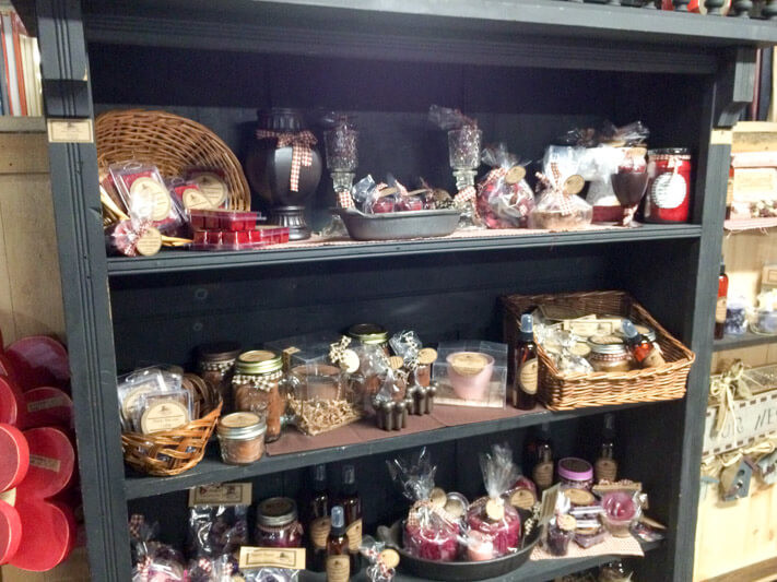 Bric-A-Brac display At The Willows